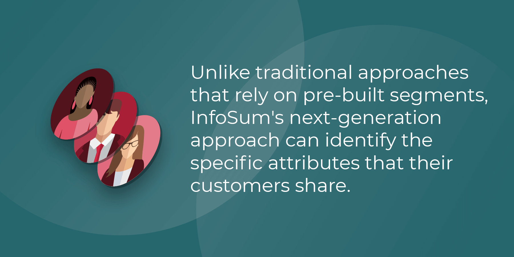 InfoSum's next-generation approach can identify the specific attributes that their customers share