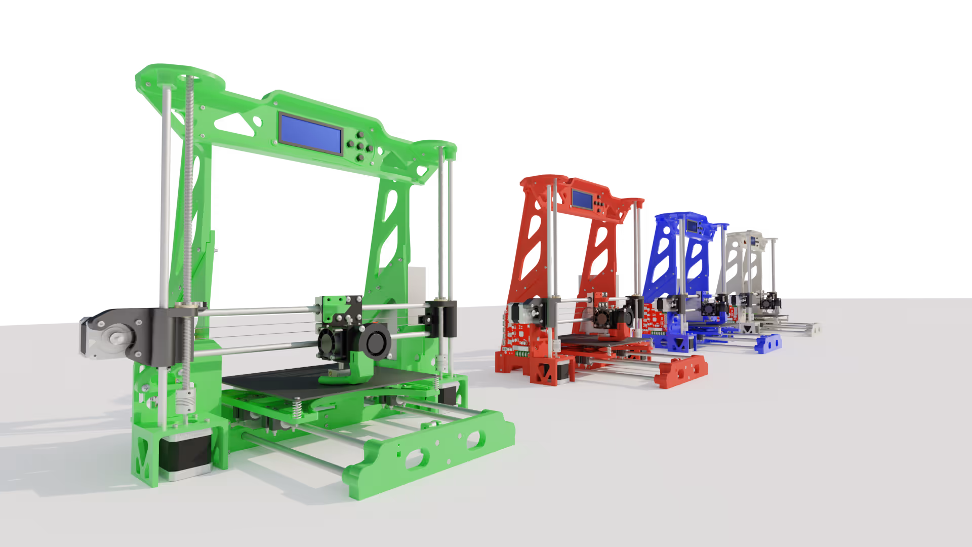 Maker-kit T34CH: leerconcept rond 3D-printmechanica met vervangbare PLA-onderdelen