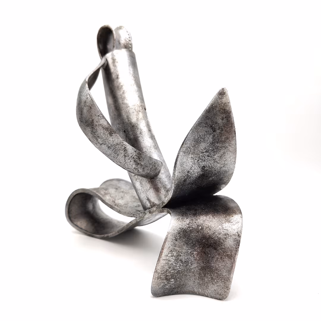 Modellering en printresultaat van mode-accessoire met geoxideerde look voor Jiyeon Tak, lokaal vervaardigd