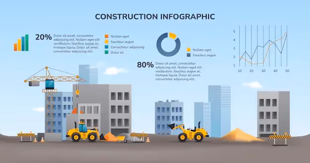 A sample photo on how infographics are used in project reporting.