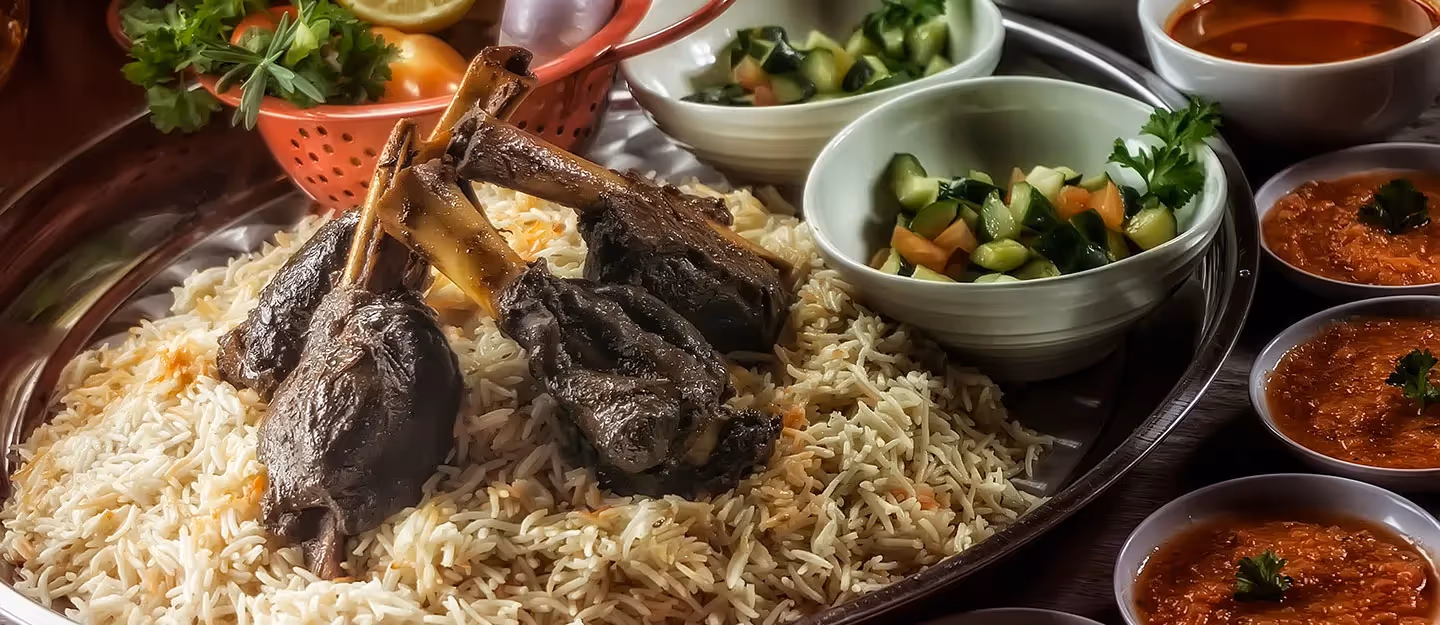 Meet Ezzeddin, Our Team Member in Dubai, UAE: a photo of a delicious food.
