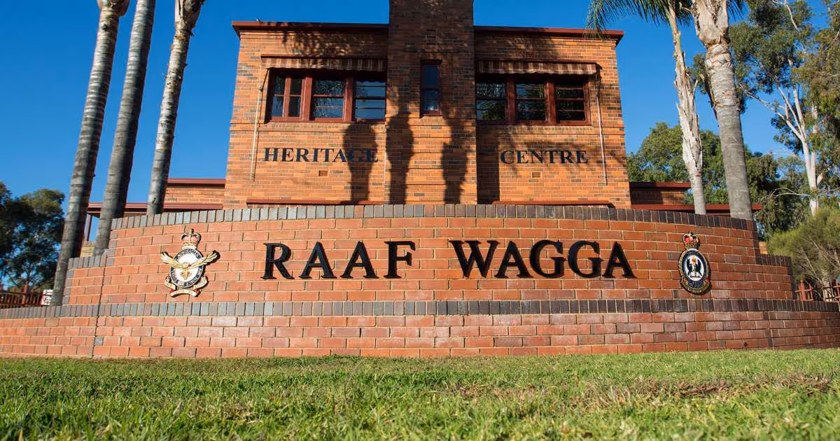 Top 8 PMCA: Introduction to the Defence CFI PMCA Panel: a photo of RAAF WAGGA.