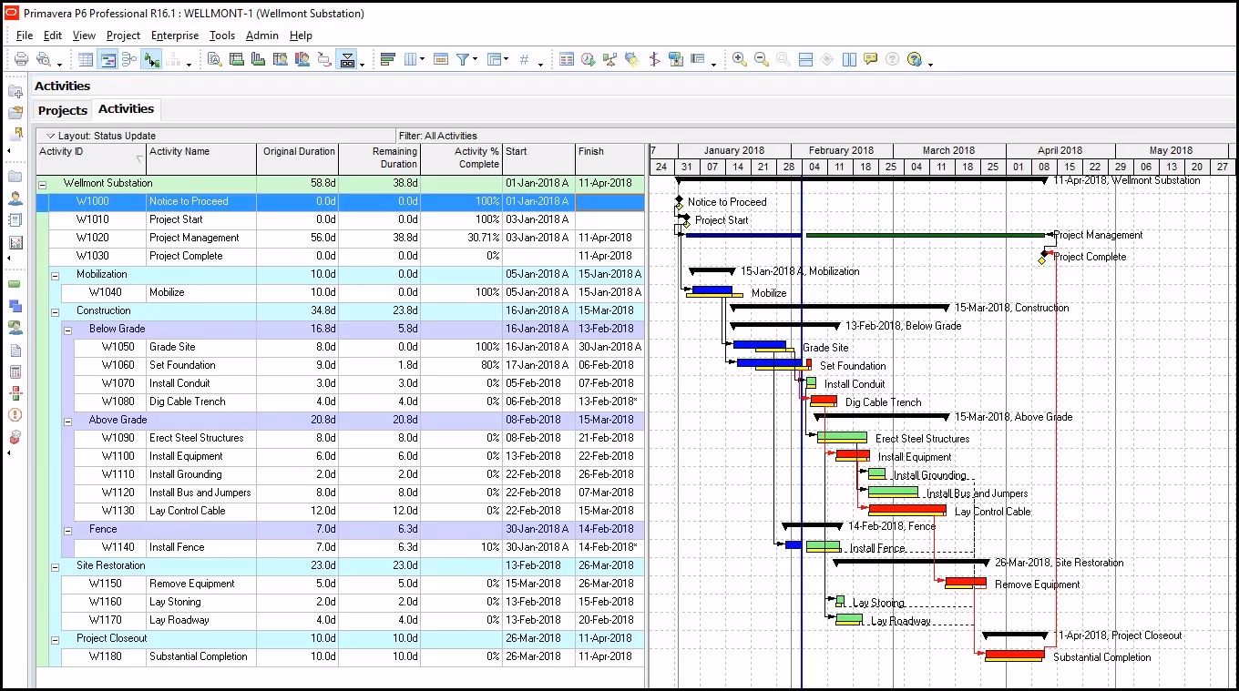 Primavera P6 Reporting - Using Primavera P6 Tabular Report Capabilities