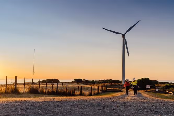 Top Capital Works Projects Under Construction in Australia: Harnessing wind energy to power the city.