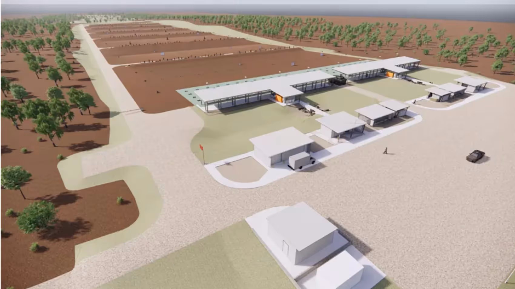 Top 10 Defence Capital Works Projects in Australia: The proposed upgrades on the Northern Territory's training areas and ranges.