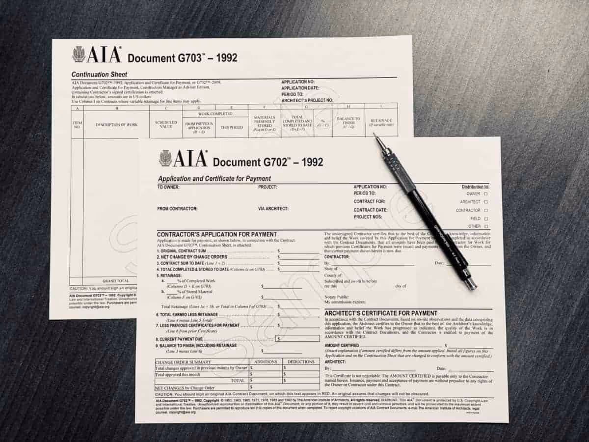 Understanding AIA G702: A Step-by-Step Guide to Completing Payment Applications: AIA's G702 Form "Application and Certificate for Payment.