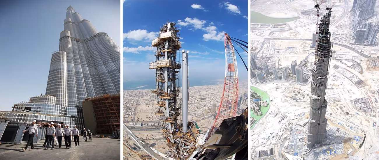 Burj Khalifa capital project.