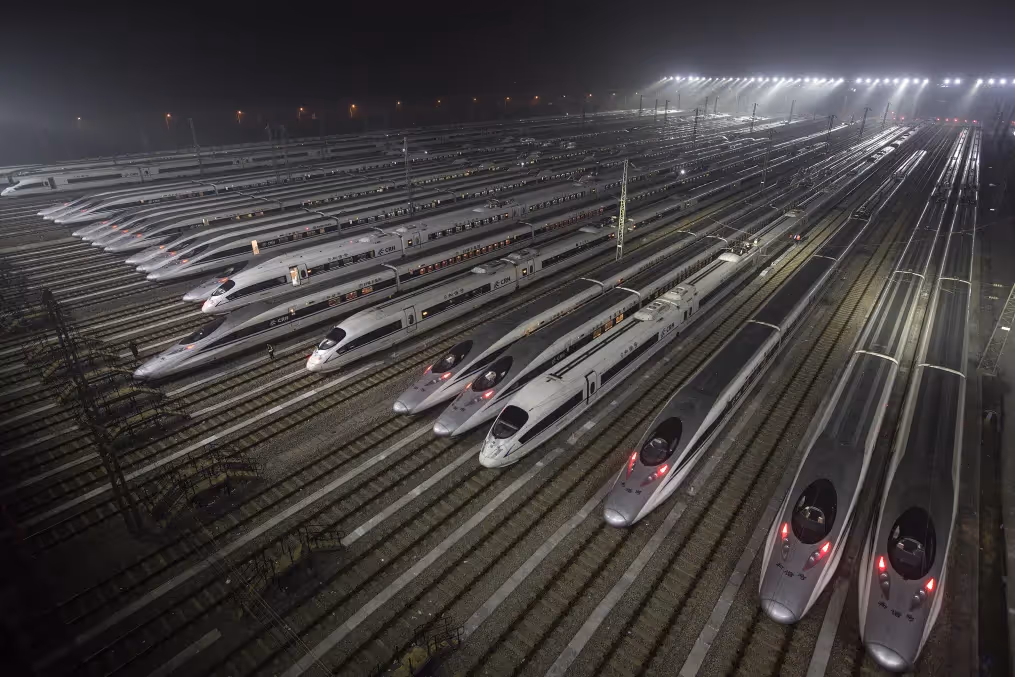 China’s High Speed Rail Network aims to make transportation efficient and accessible.