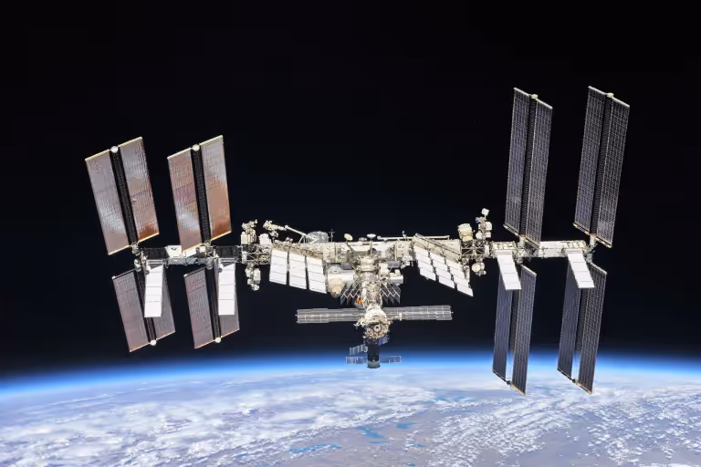 The International Space Station.