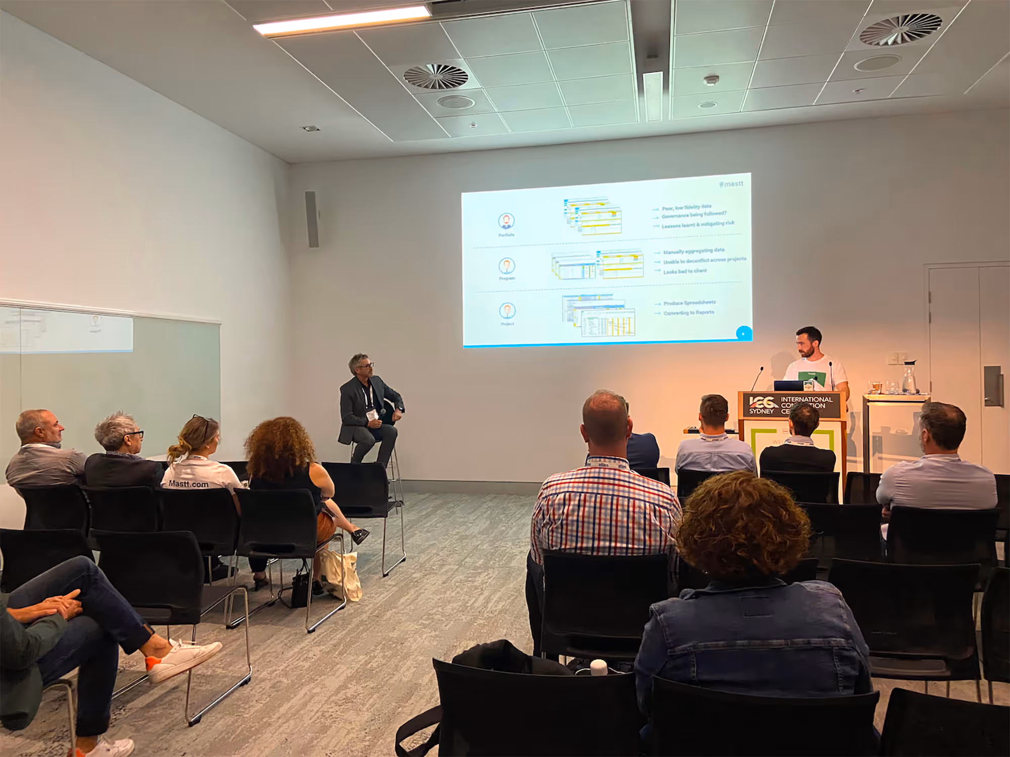 Jacobs' Dan Atkins and Mastt's Doug Vincent present Mastt solutions