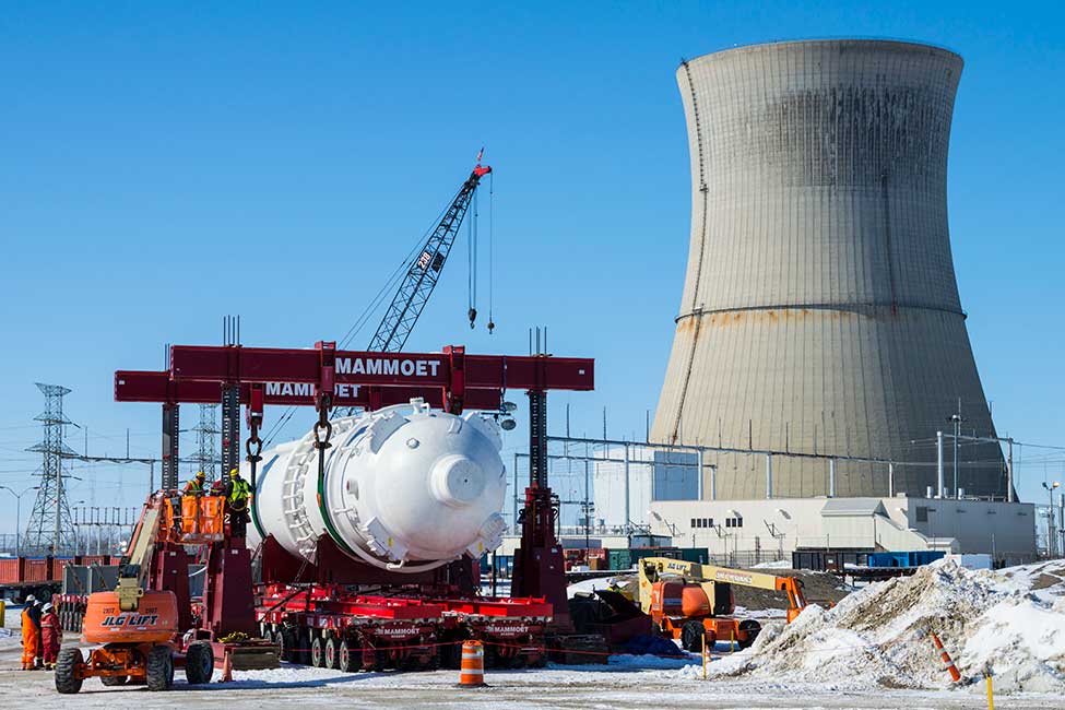 Bechtel, a top construction company in USA, builds advanced nuclear power plant.