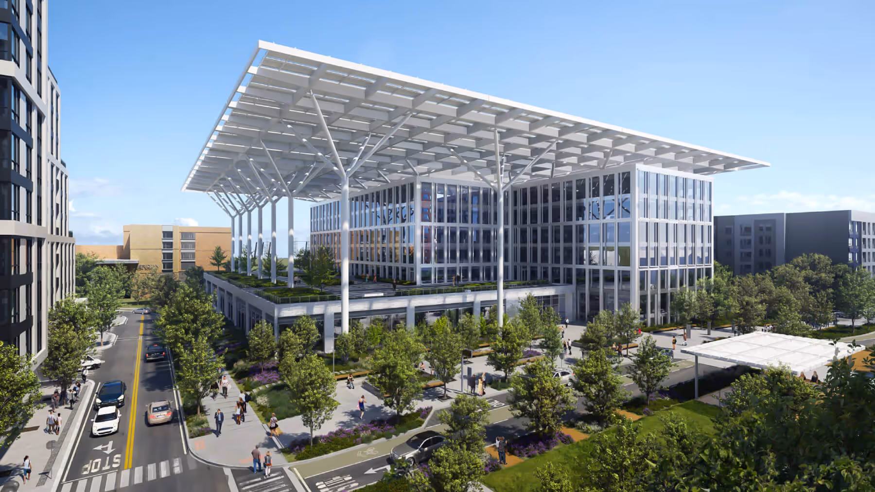 Falls Church HQ built by HIIT, one of the best construction company in the US.