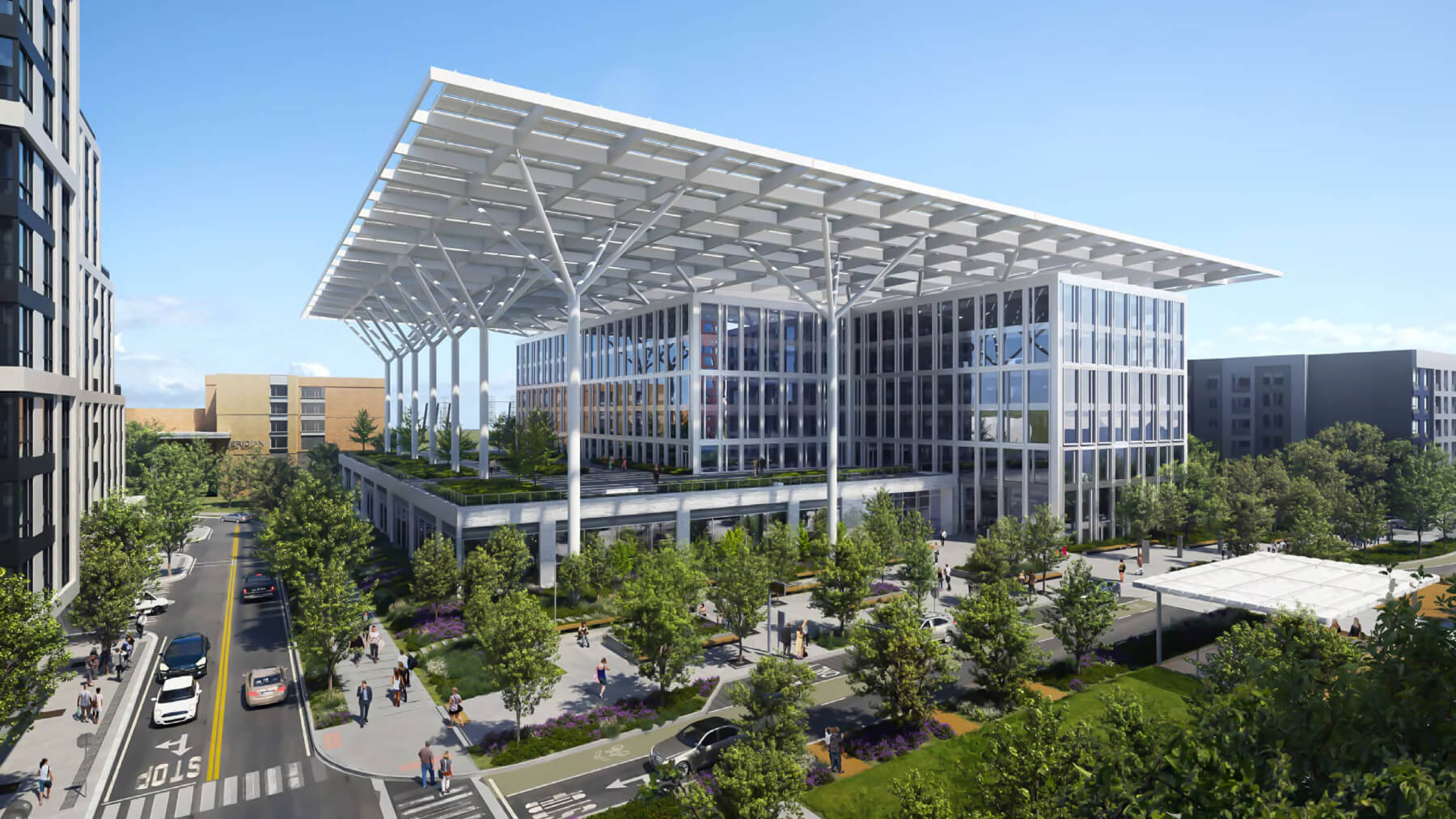 Falls Church HQ built by HIIT, one of the best construction company in the US.