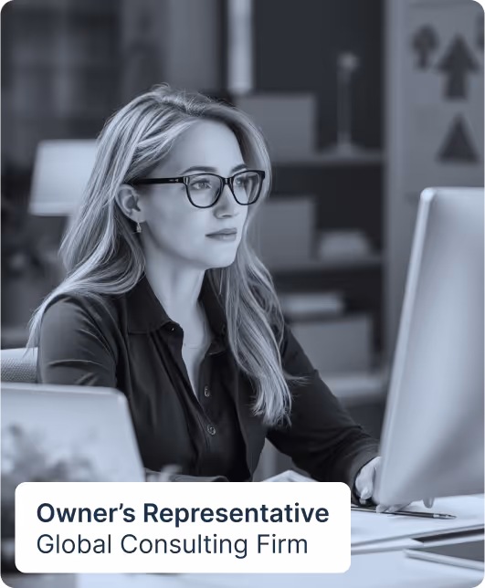 Owner’s Representative Global Consulting Firm