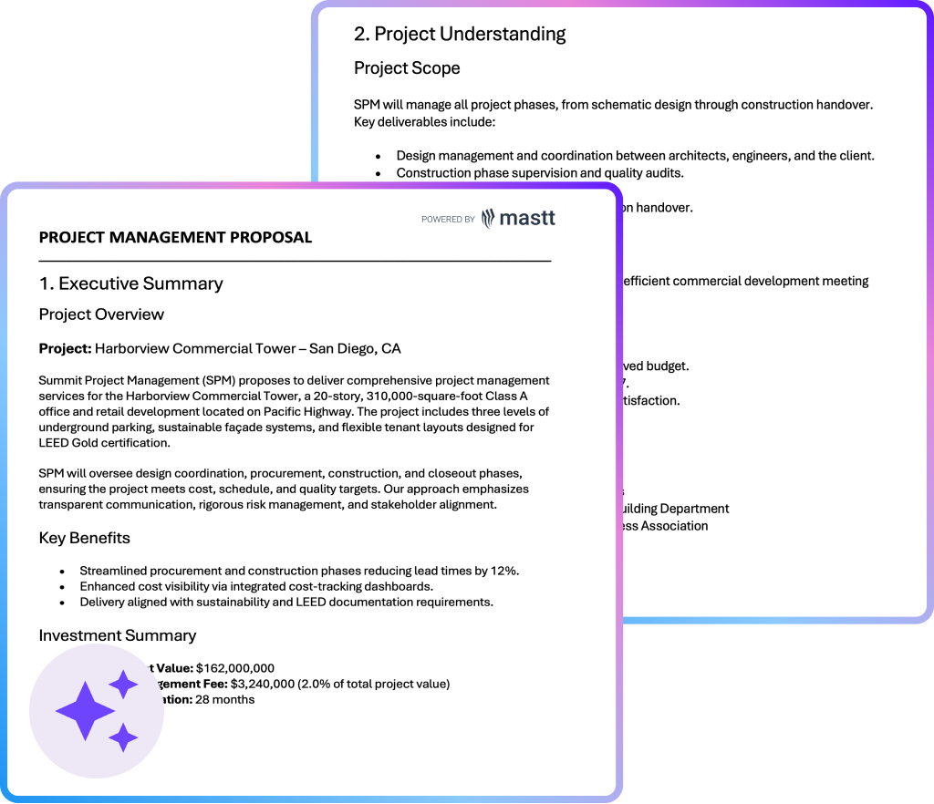 Project Management Proposal Template