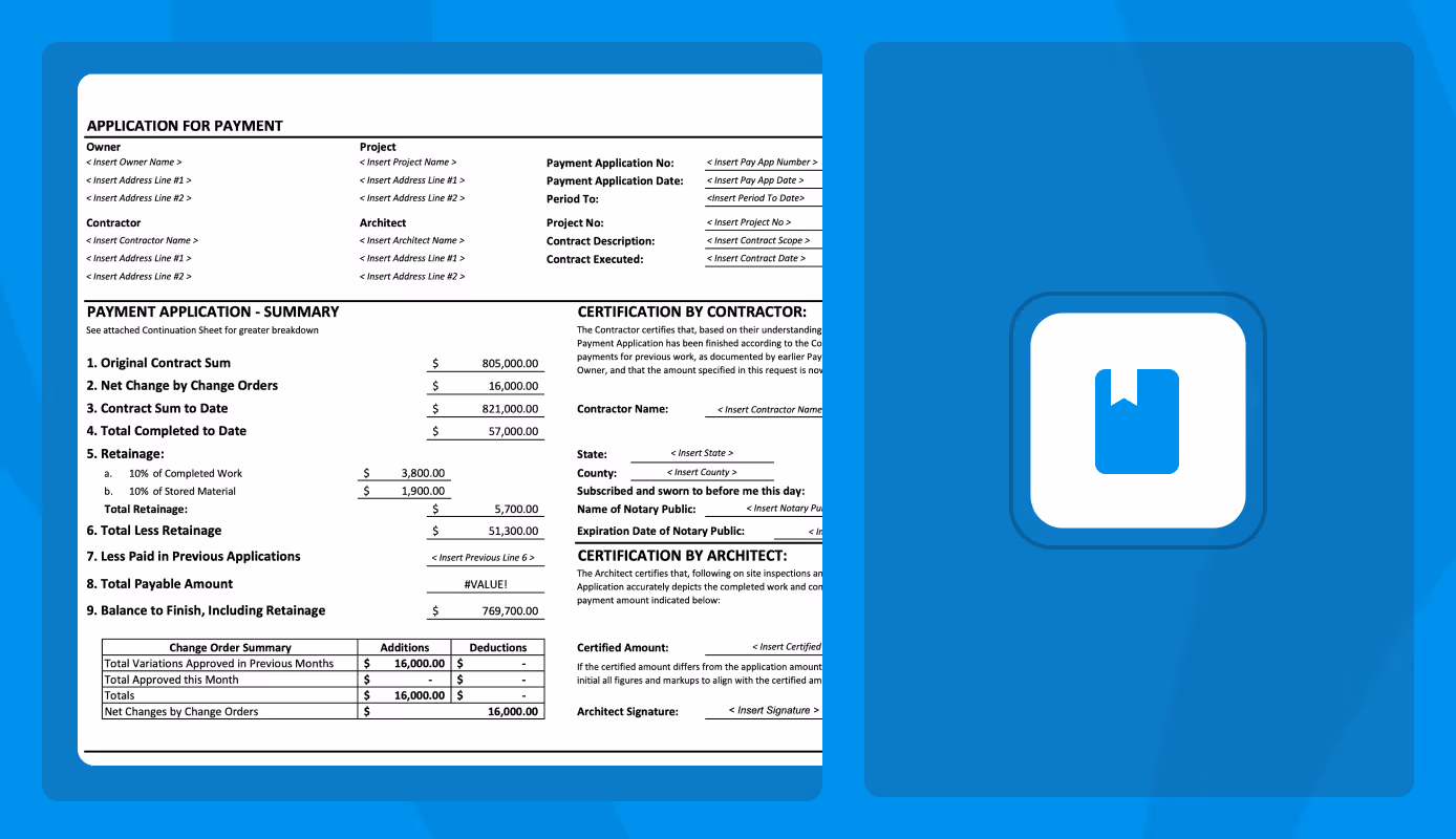 Application and Certificate for Payment: Guide for PMs, Owners, and Contractors