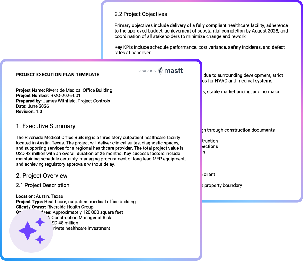Project Execution Plan Template
