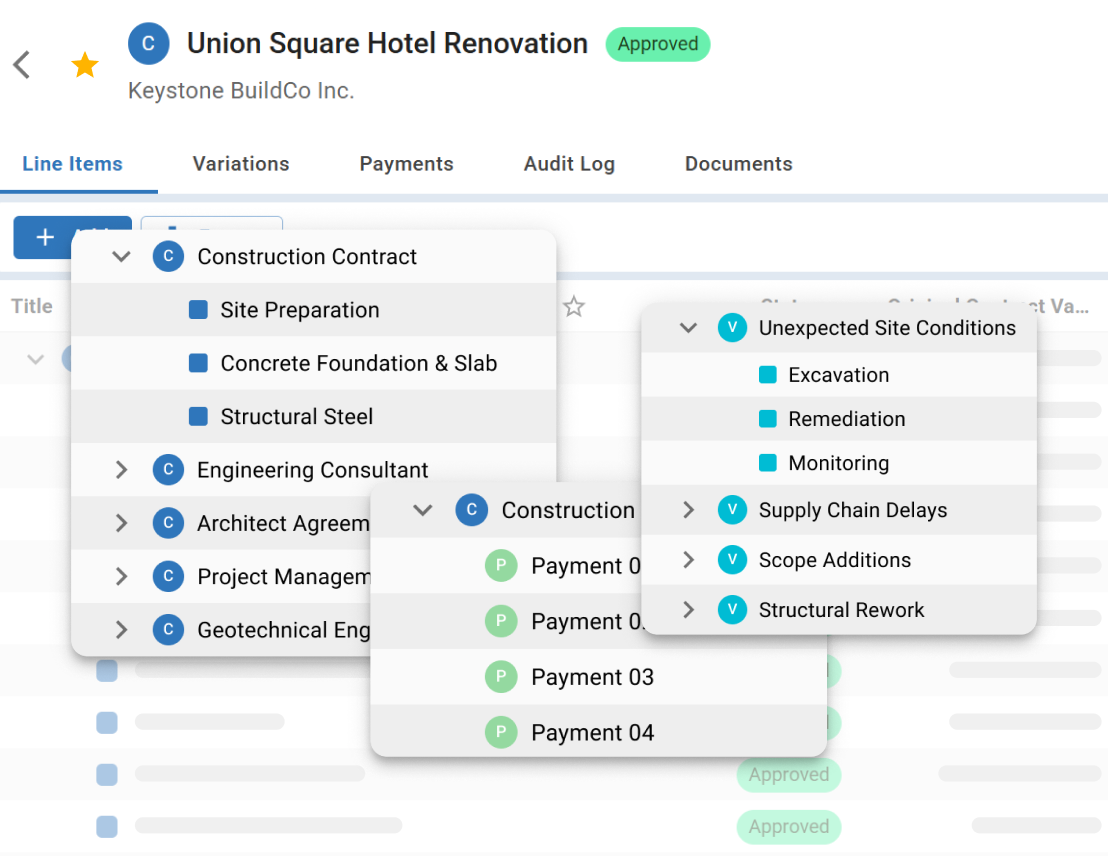 Executive Dashboard for Capital Improvement Programs