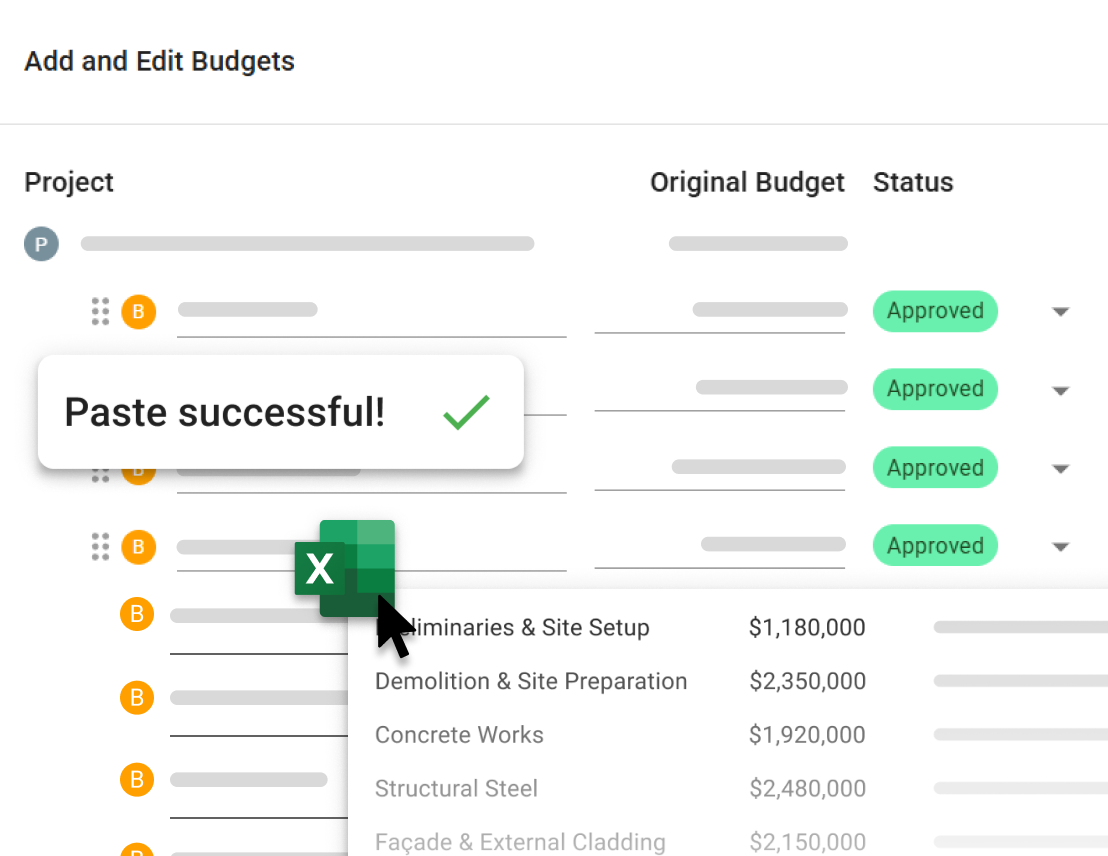 Executive Dashboard for Capital Improvement Programs