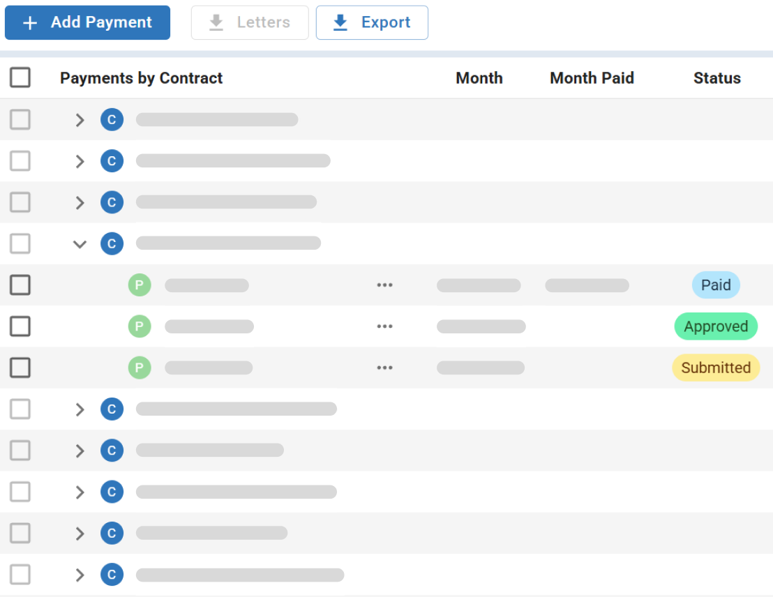 Executive Dashboard for Capital Improvement Programs