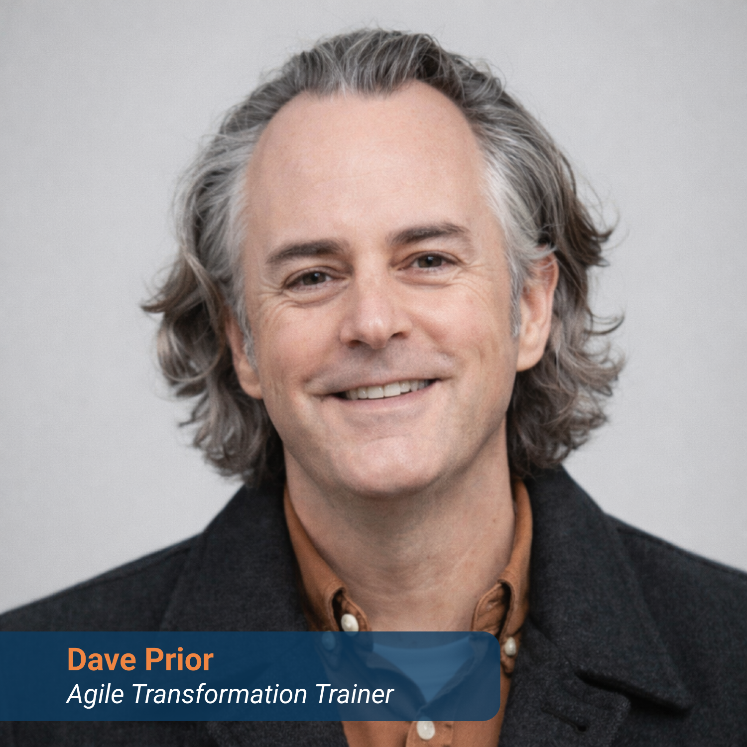 Dave Prior, Agile coach, Certified Scrum Trainer, and Chief Experience Officer at The Agile Network