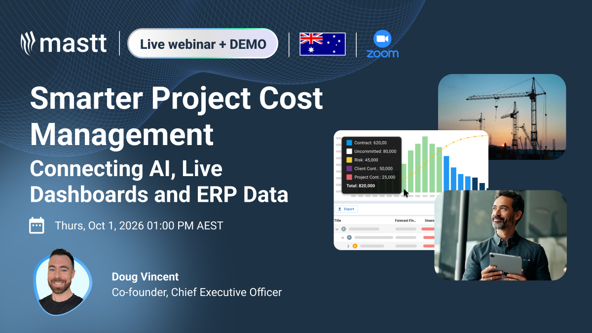 Smarter Project Cost Management with AI, Dashboards, and ERP Data
