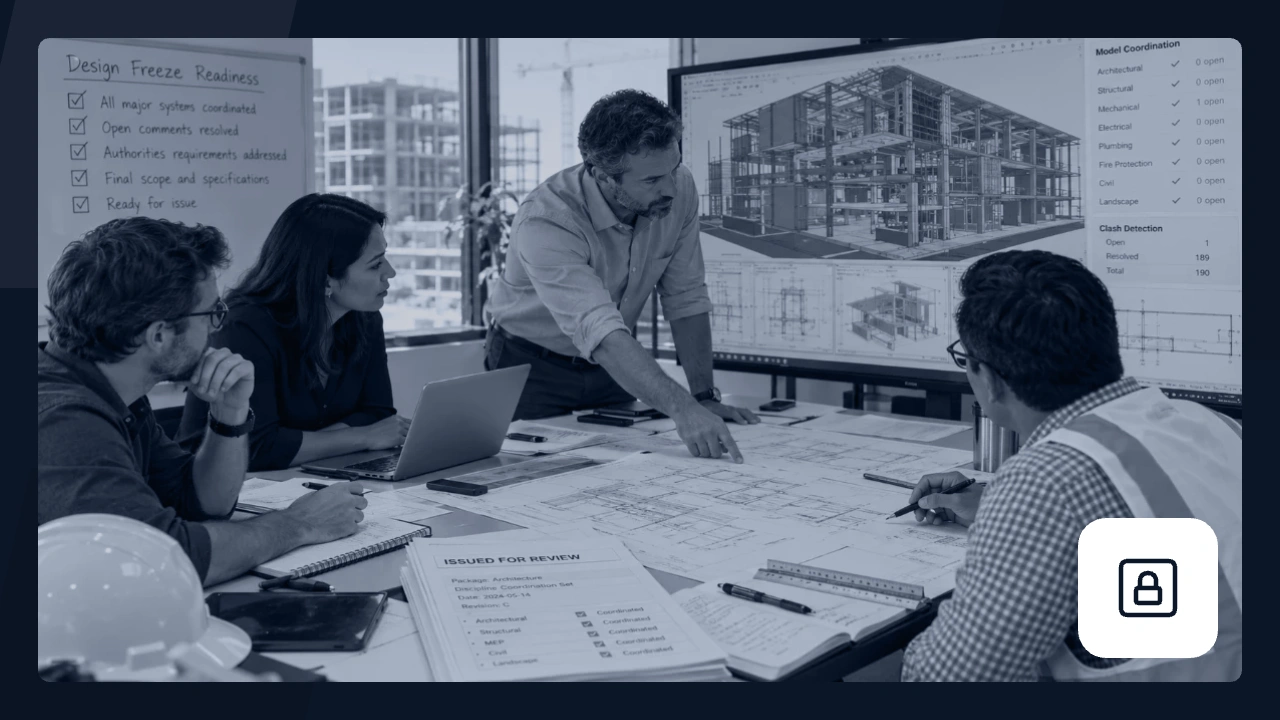 Design Freeze in Construction: What It Is and When to Call One