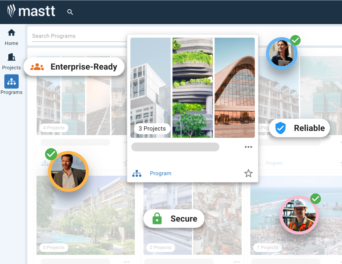 Executive Dashboard for Capital Improvement Programs