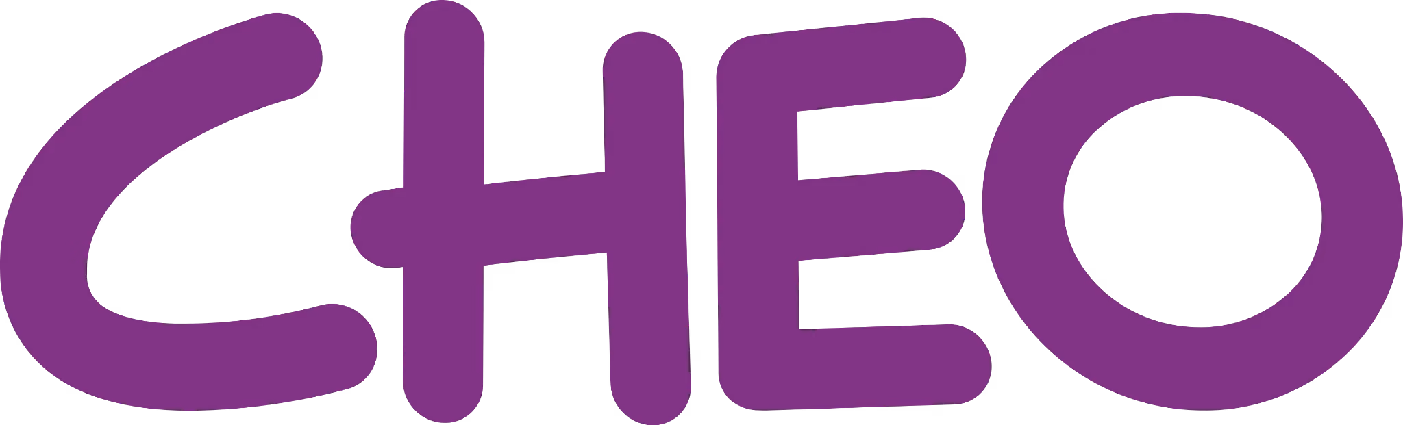 Cheo in bold rounded purple letters on a transparent background.