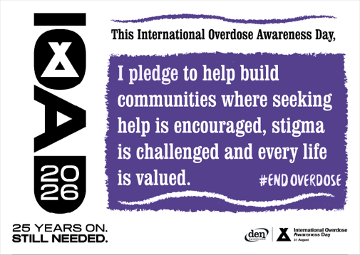 IOAD 2026 Pledge Poster: Help build communities.