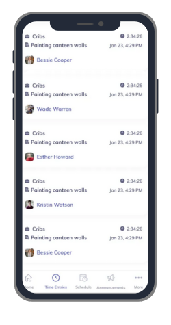 Timeero mileage tracking interface