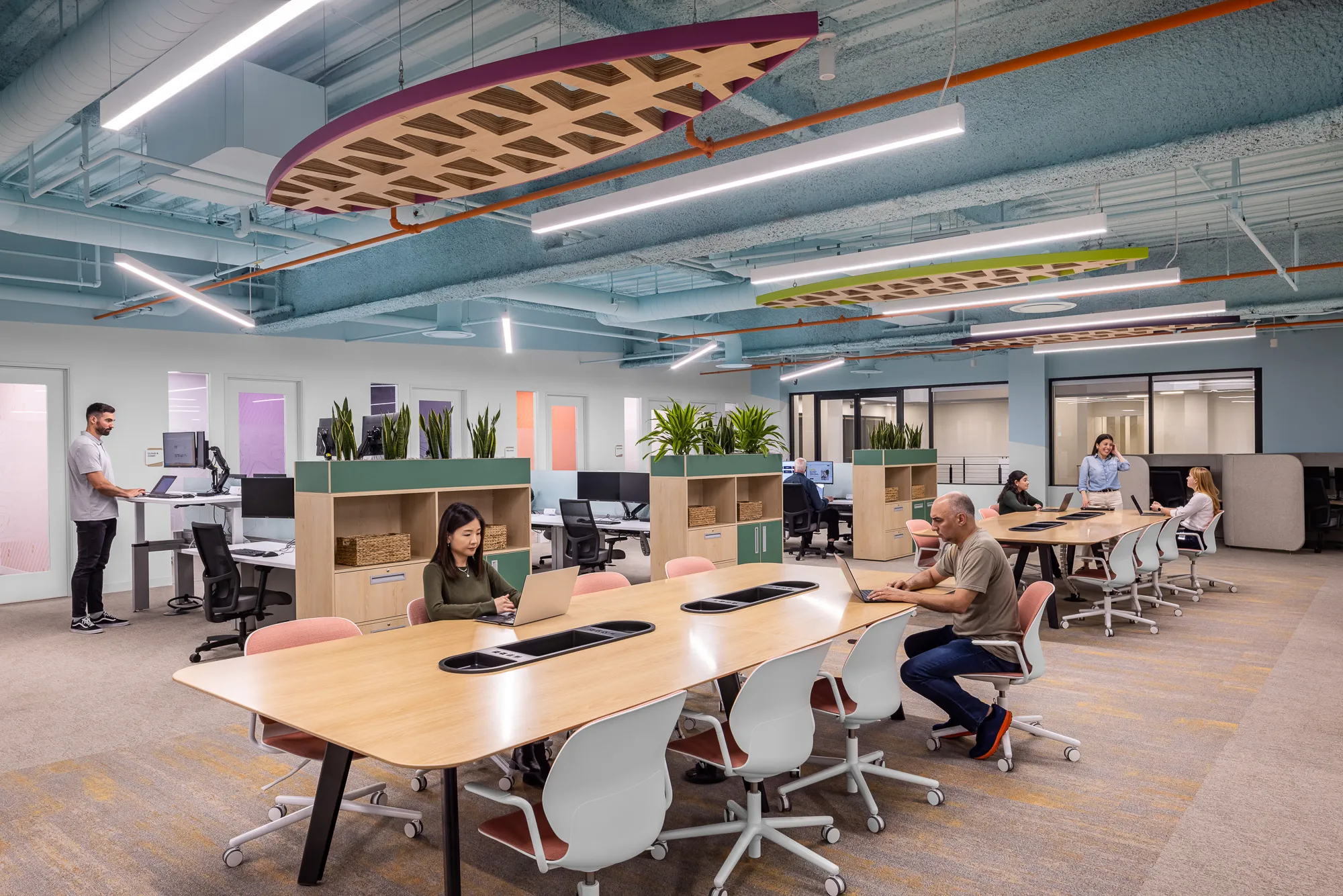 meetings a work room