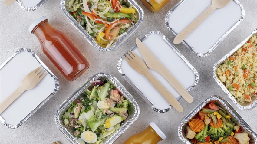 foods packed and ready to eat