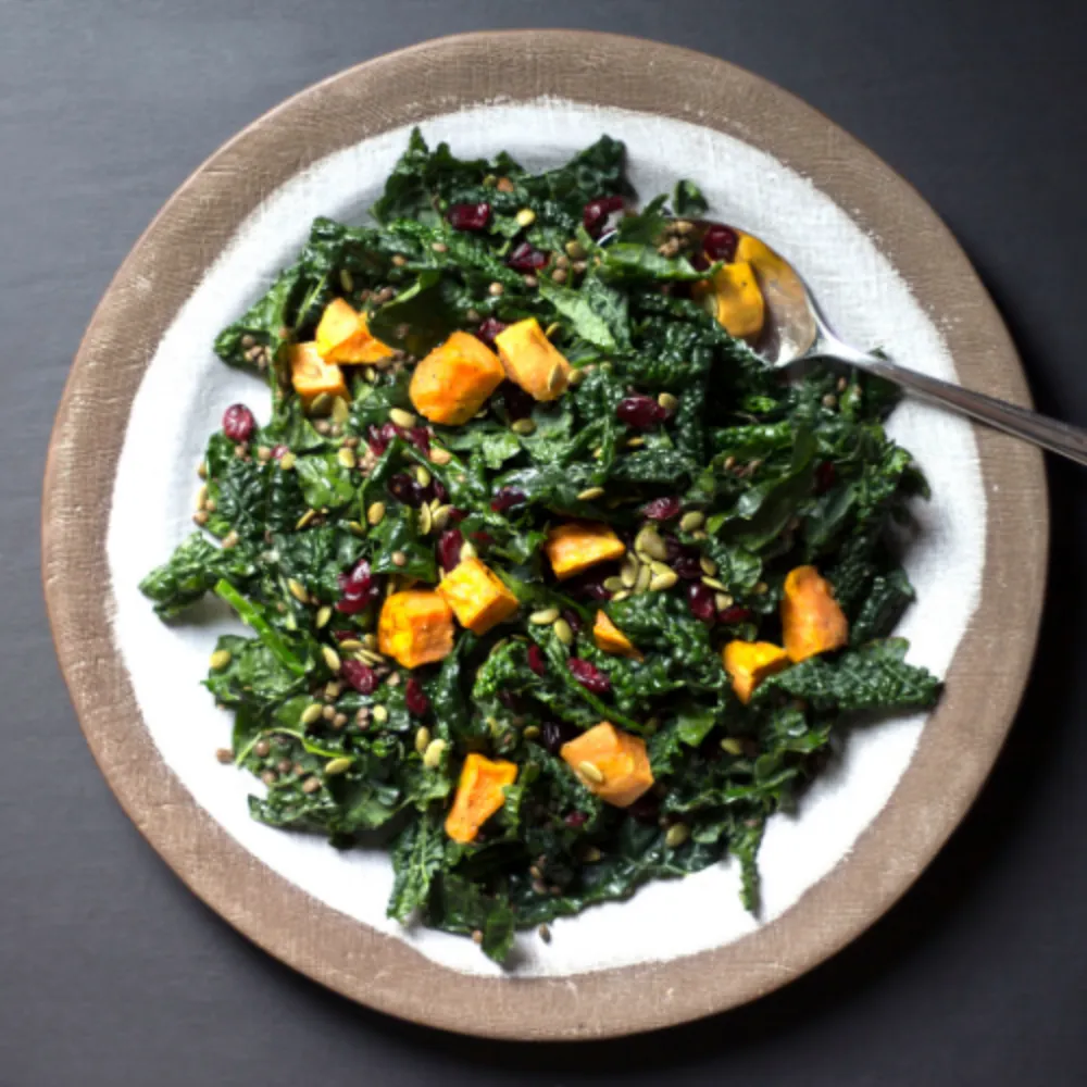 vegetables in s plate