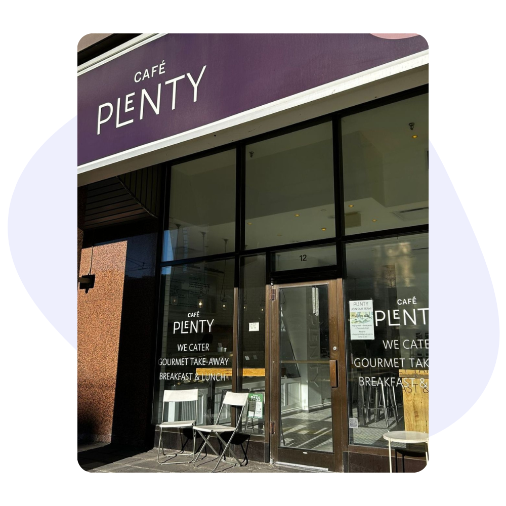 Cafe Plenty catering