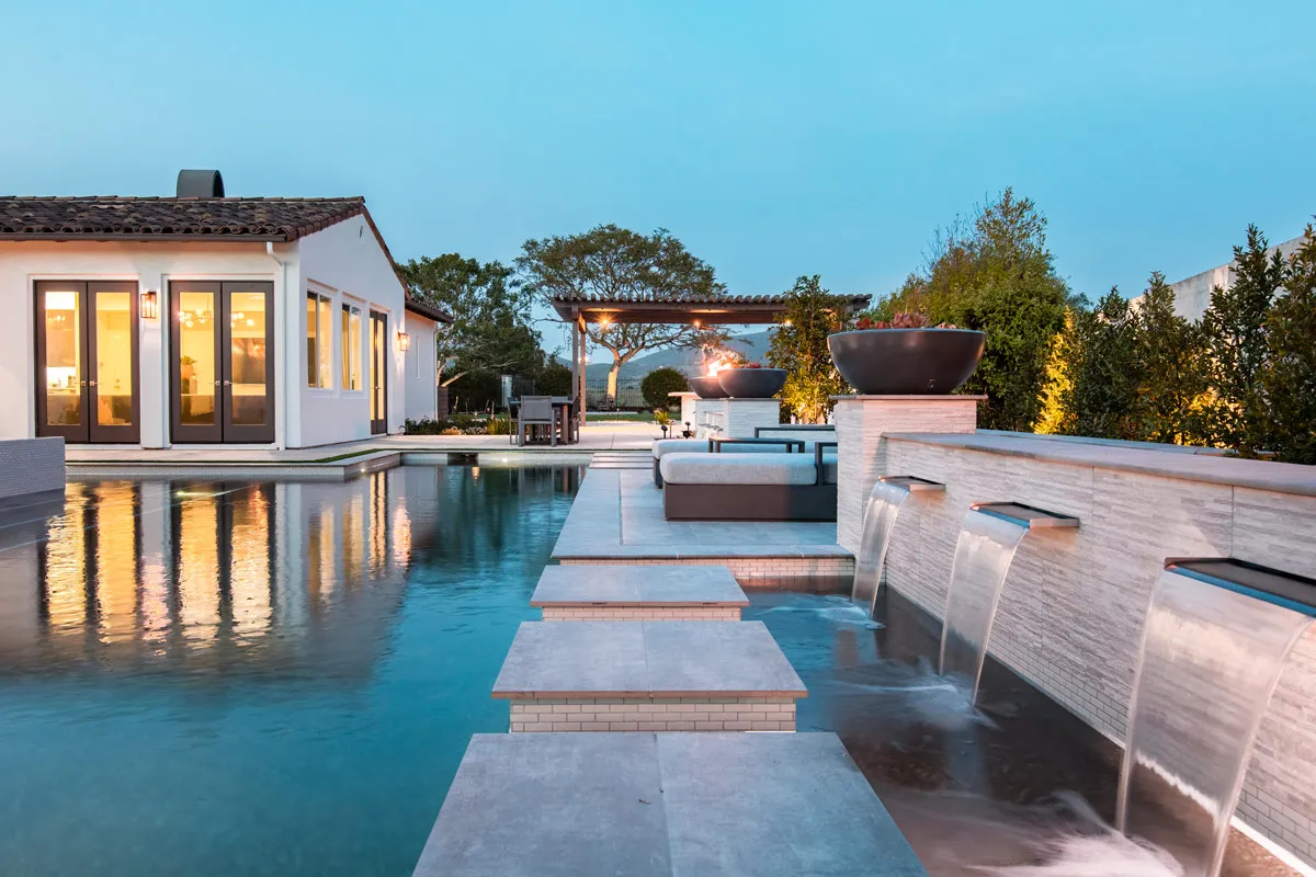 Floating Steps , Stainless Steel Spillways