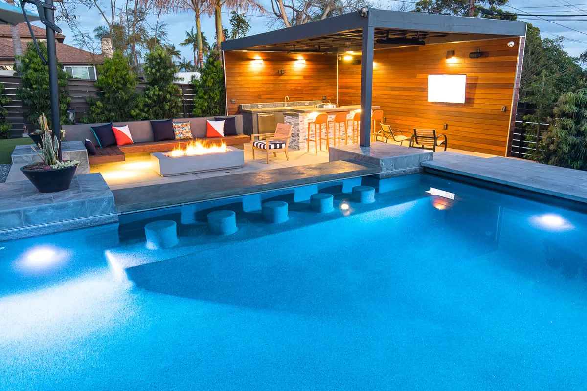 Swim Up Bar , In Pool Stools