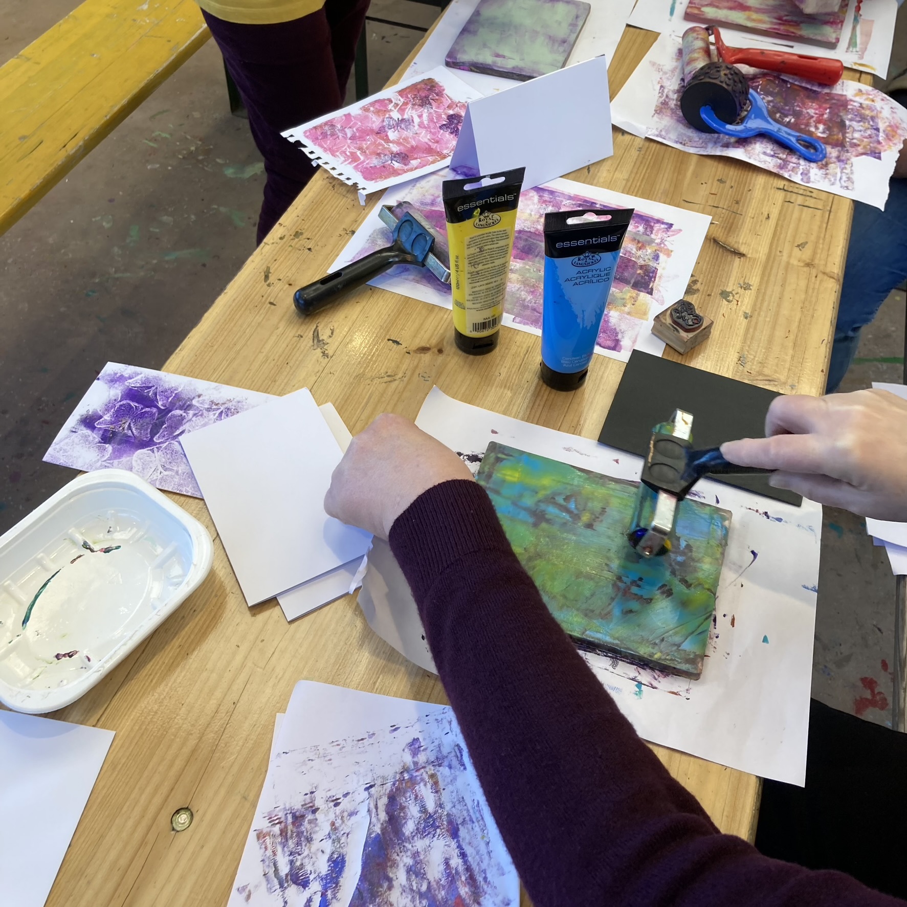 Design & Print Workshops for Young People: Magazine Monoprinting (Ages 11-19)