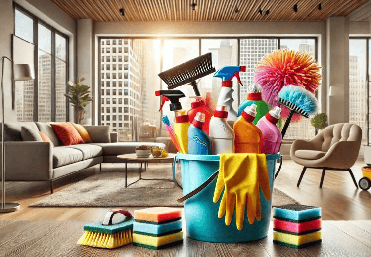 Essential Supplies for Chicago House Cleaning Service