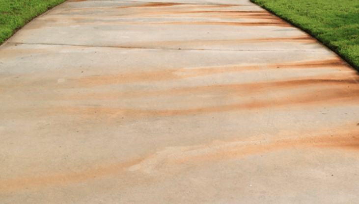 rust on concrete