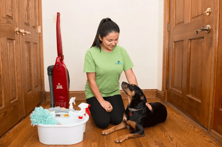 Pet friendly house cleaning service