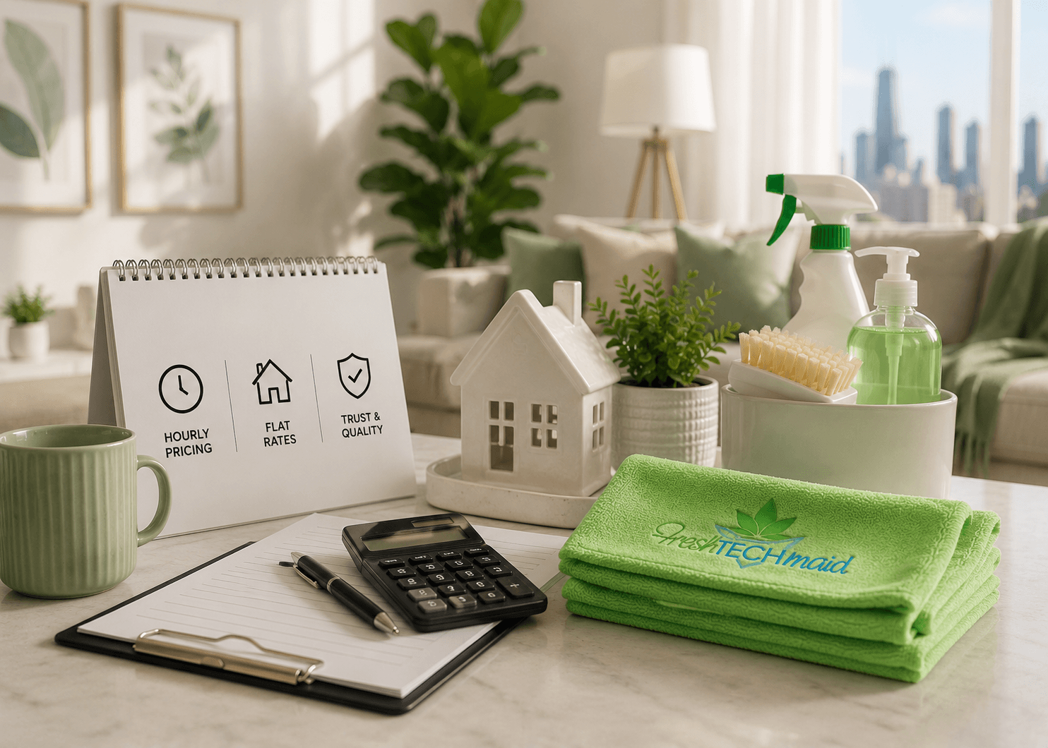 House cleaning cost in Chicago 2026: flat rates, hourly pricing, and the hidden cost of cheap cleaners