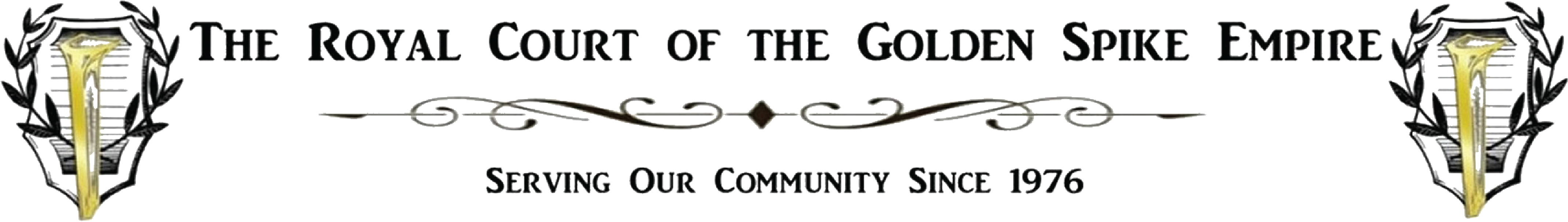 Royal Court of the Golden Spike Empire Logo.