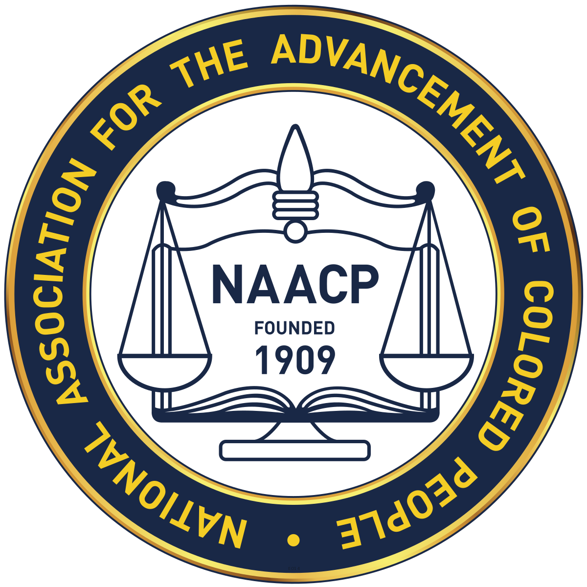 National Association for the Advancement of Colored People Logo - NAACP.