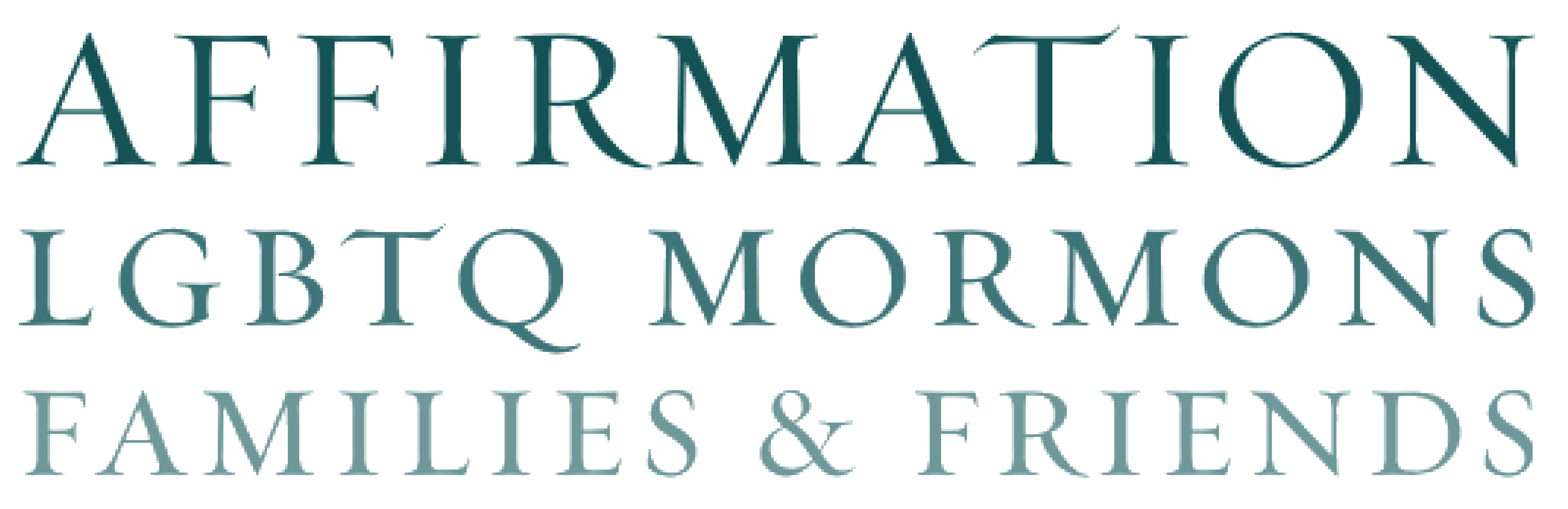 Affirmation LGBTQ Mormons Logo.