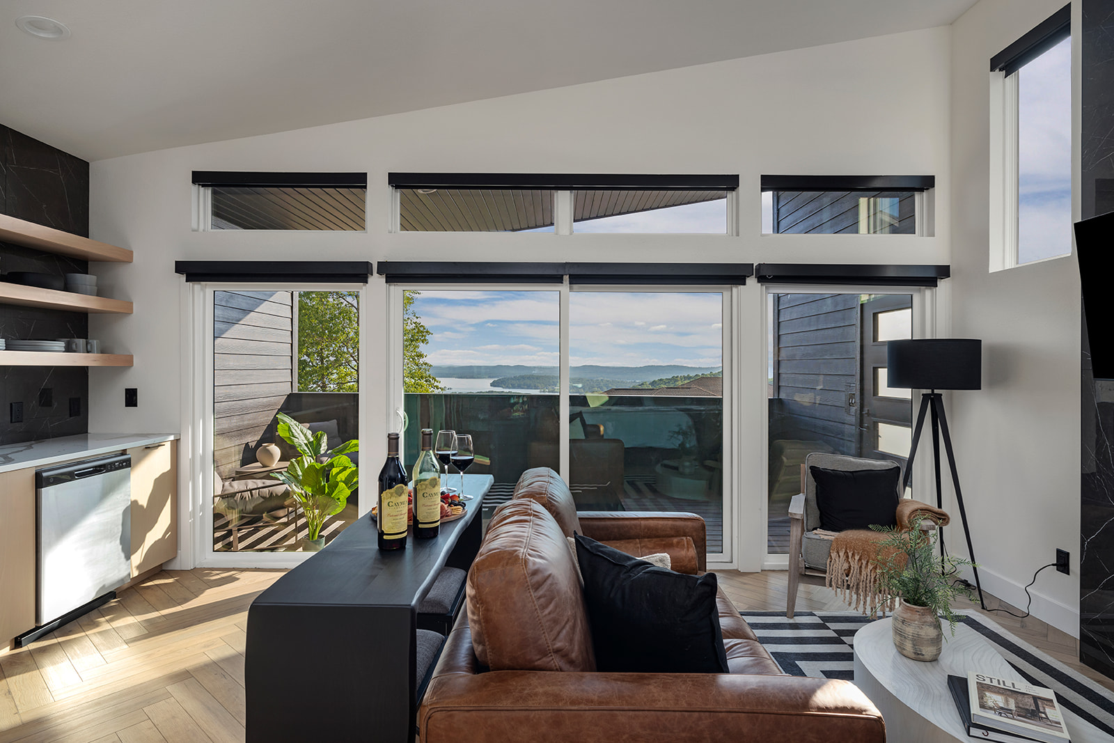 Nest Suite at Grotto Resort, a treehouse-style retreat set above the hillside with a private hot tub and Table Rock Lake views