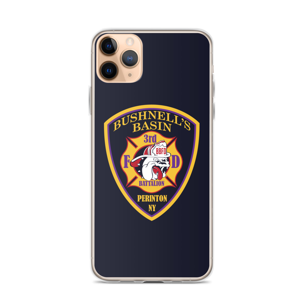 iPhone 11 pro max with printed emblem