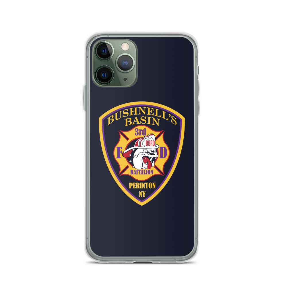 iPhone 11 pro with printed emblem