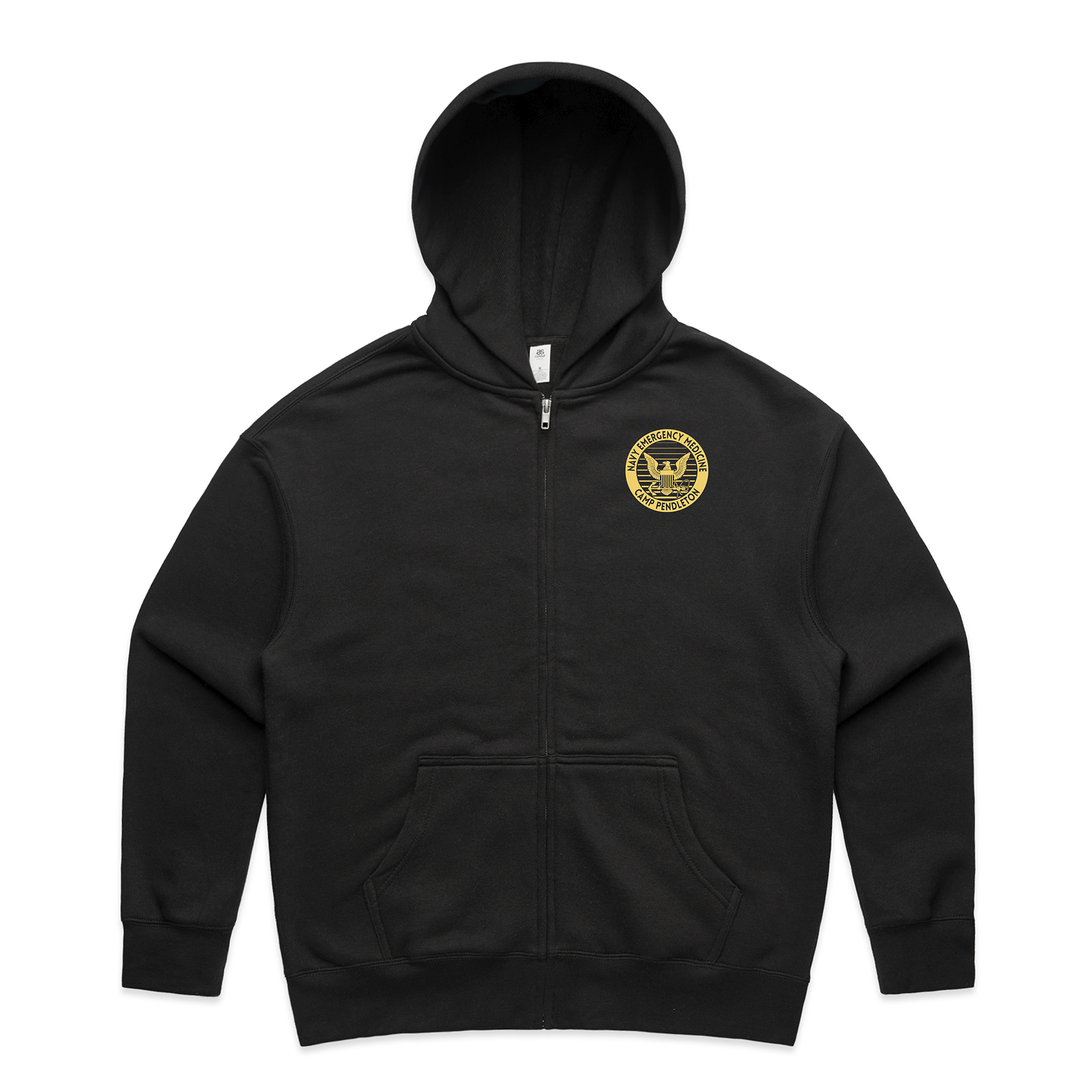 Tie-dye hoodie with embroidered graphic