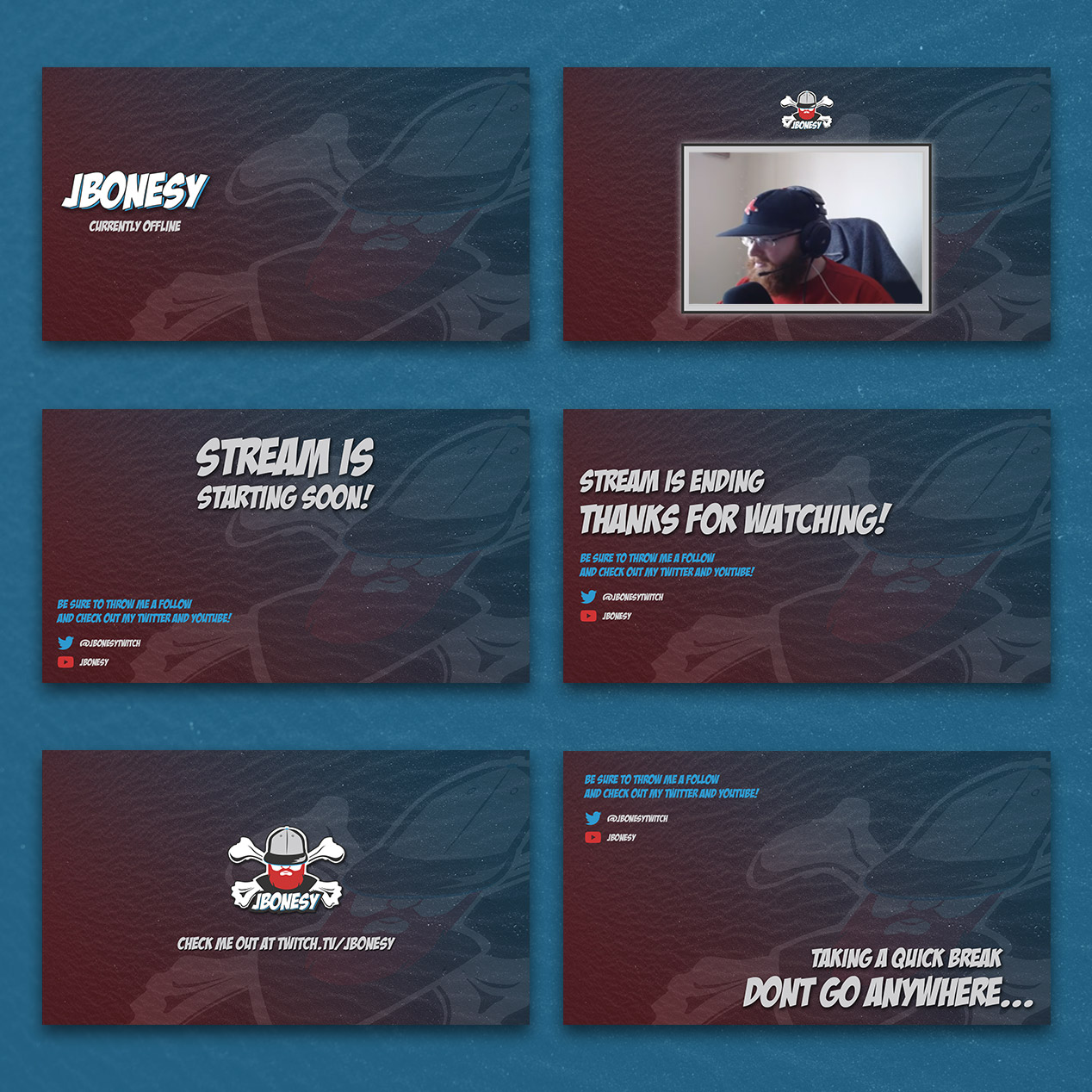 Jbonesy Stream Screens